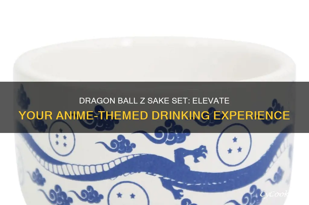 dbz sake set