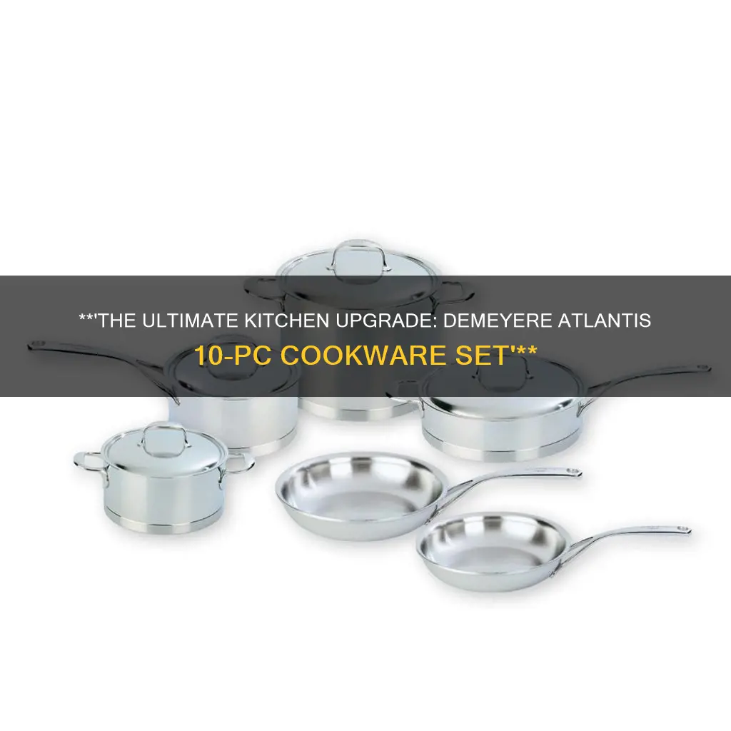 demeyere atlantis 10 pc cookware set