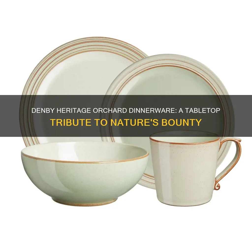 denby heritage orchard dinnerware sets & place settings