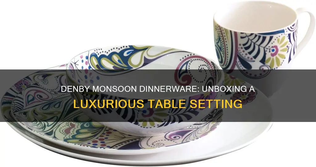 denby monsoon dinnerware boxed set 16 piece