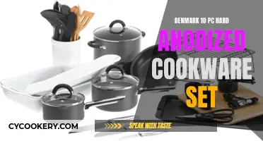 Durable Dining: Hard Anodized Cookware Set from Denmark