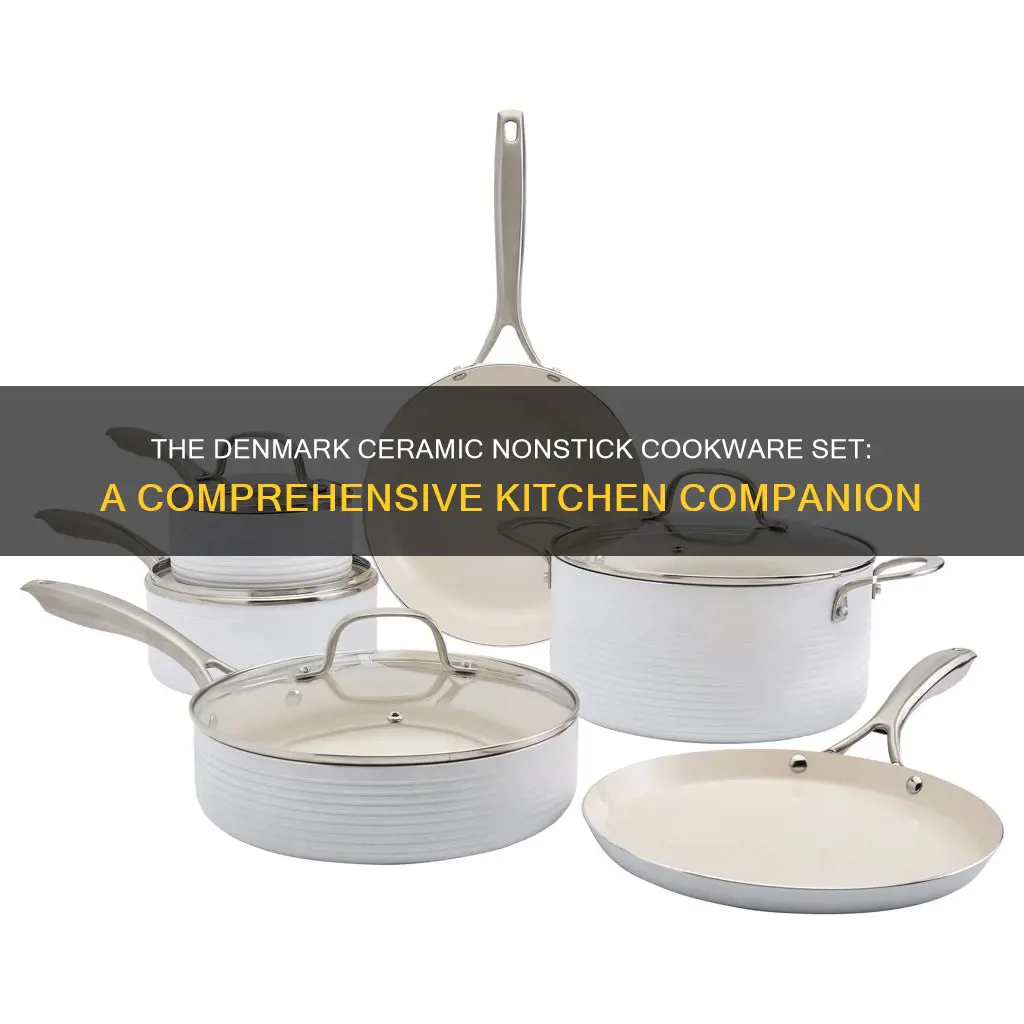 denmark ceramic nonstick cookware set