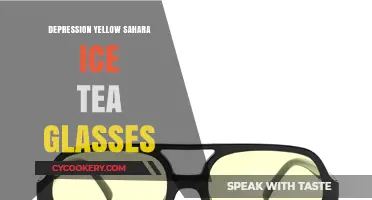 Yellow Sahara Ice Tea Glasses: A Unique Twist on Depression Glassware