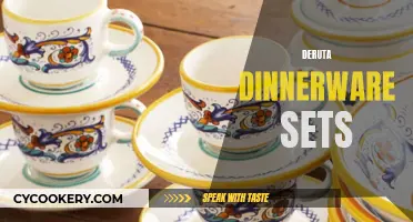 The Artful Table: Exploring Deruta Dinnerware Sets