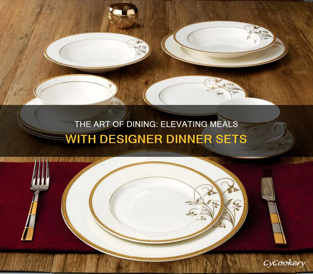 designer dinner set