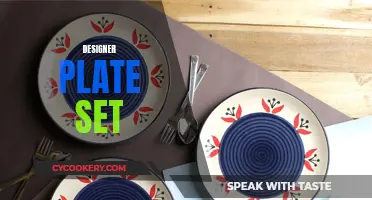 Designer Plate Sets: Elevate Your Dining Experience