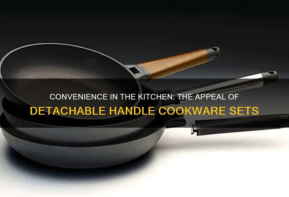 detachable handle cookware sets