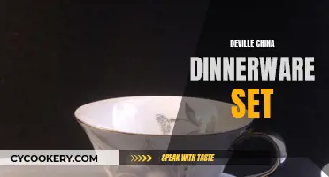 Deville China Dinnerware Set: Elevating the Art of Dining