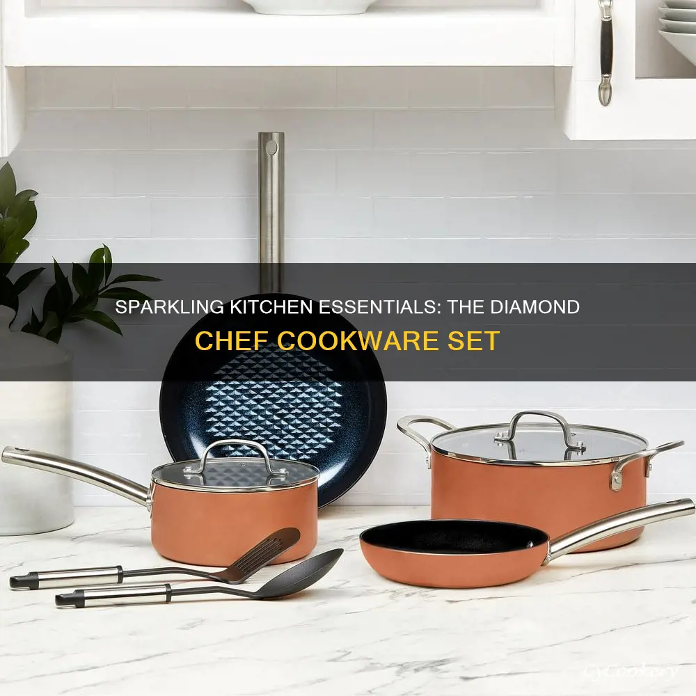 diamond chef seven-piece cookware set