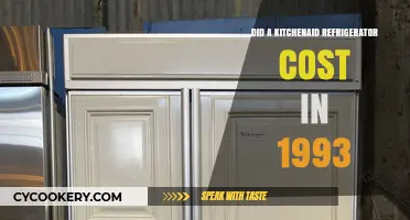 How Much Did a KitchenAid Refrigerator Cost in 1993?