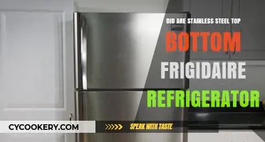 Stainless Steel Top Bottom Frigidaire Refrigerator: Features and Benefits