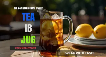 Sweet Tea Left Unrefrigerated: Risks and What to Do Next