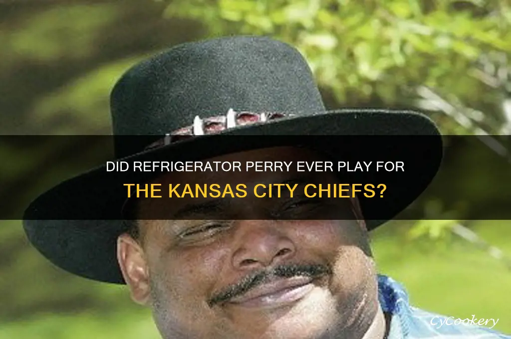 did refrigerator perry play for kc chiefs