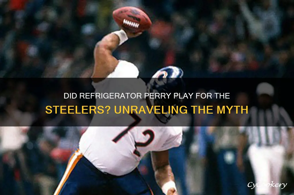 did refrigerator perry play for the steelers