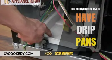 Exploring the History: Did Old Refrigerators Use Drip Pans?