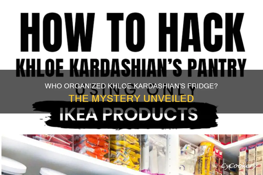 did someone else organize khloe kardasian