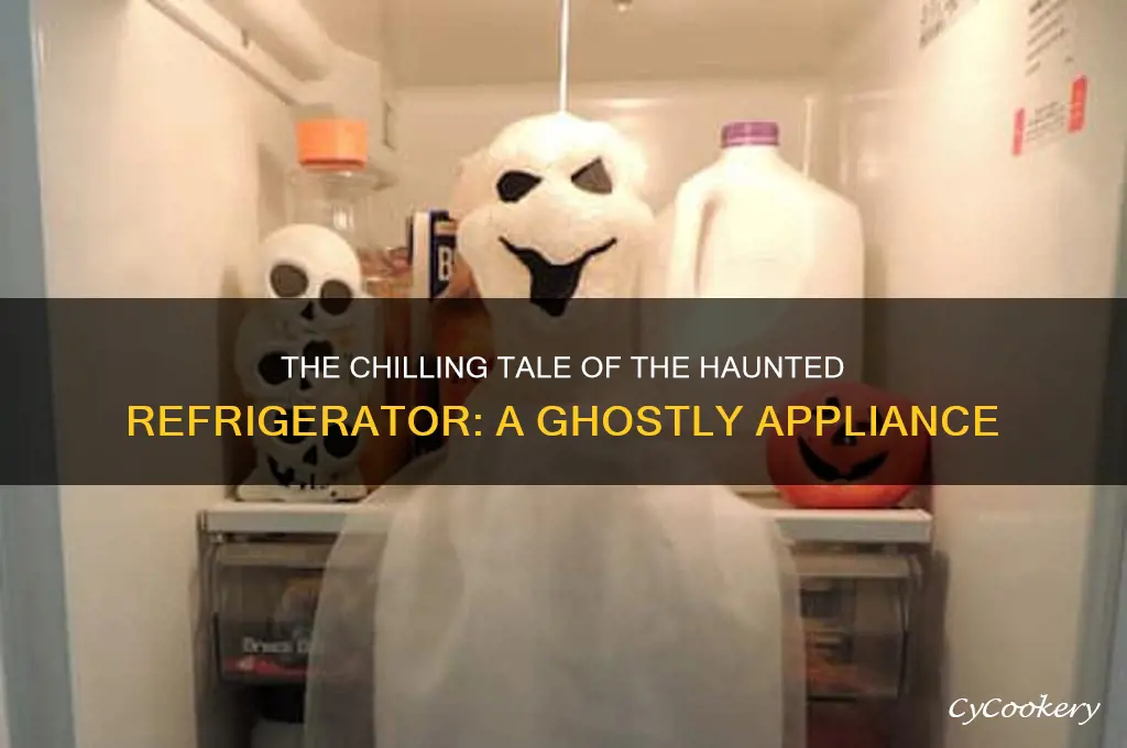 did you hear about the haunted refrigerator