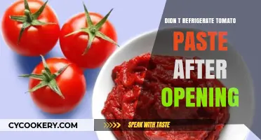 Didn’t Refrigerate Tomato Paste? Here’s What You Need to Know