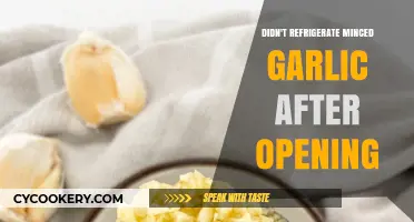 Minced Garlic Mistake: What Happens When You Skip Refrigeration?