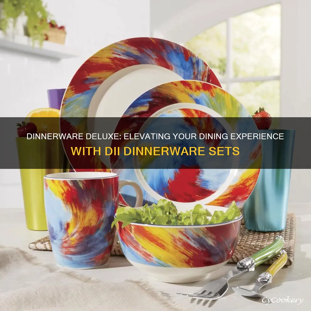 dii dinnerware set