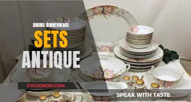 The Vintage Charm: Exploring Antique Dining Dinnerware Sets