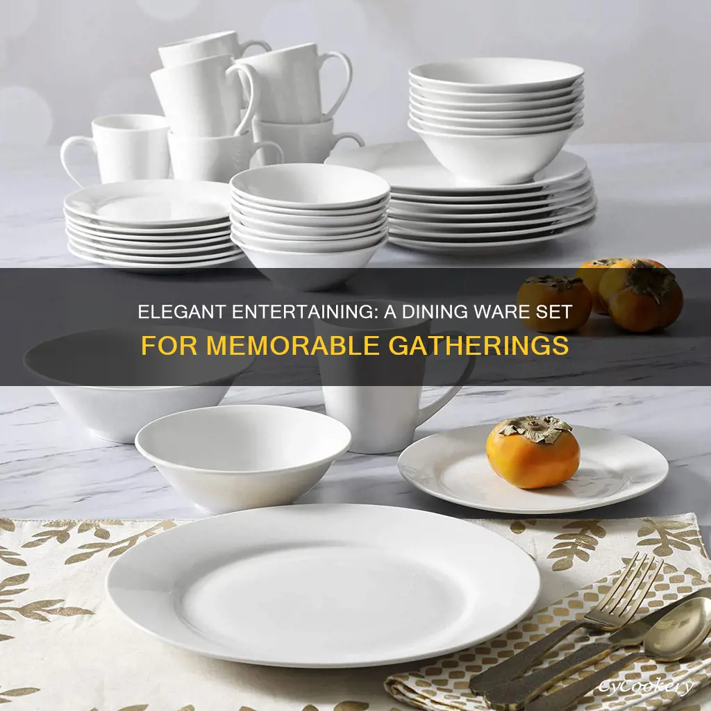 dining ware set for 6