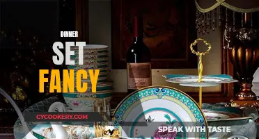 Dinner Set Fancy: Elevate Your Dining Experience