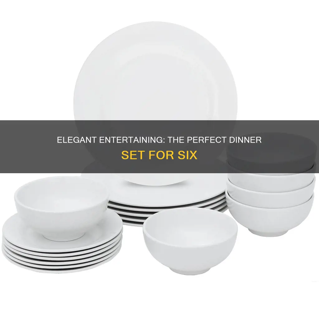 dinner set for 6