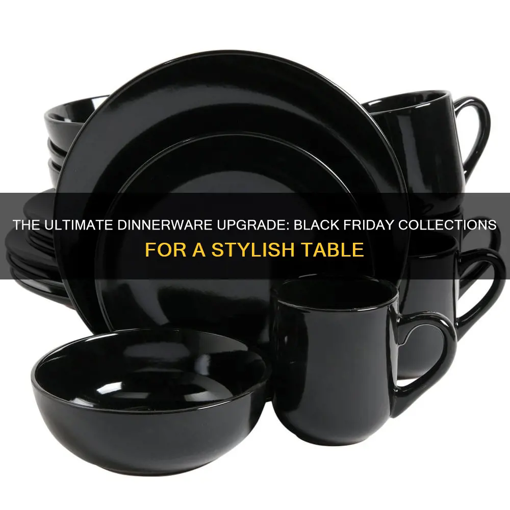 dinnerware collection sets black friday