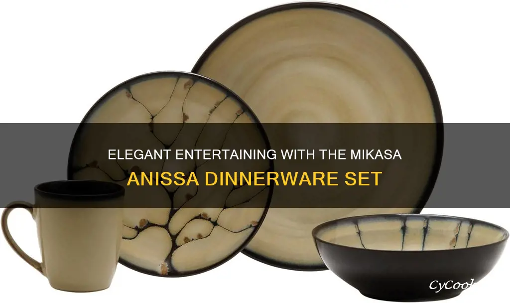 dinnerware mikasa anissa 16 pc set