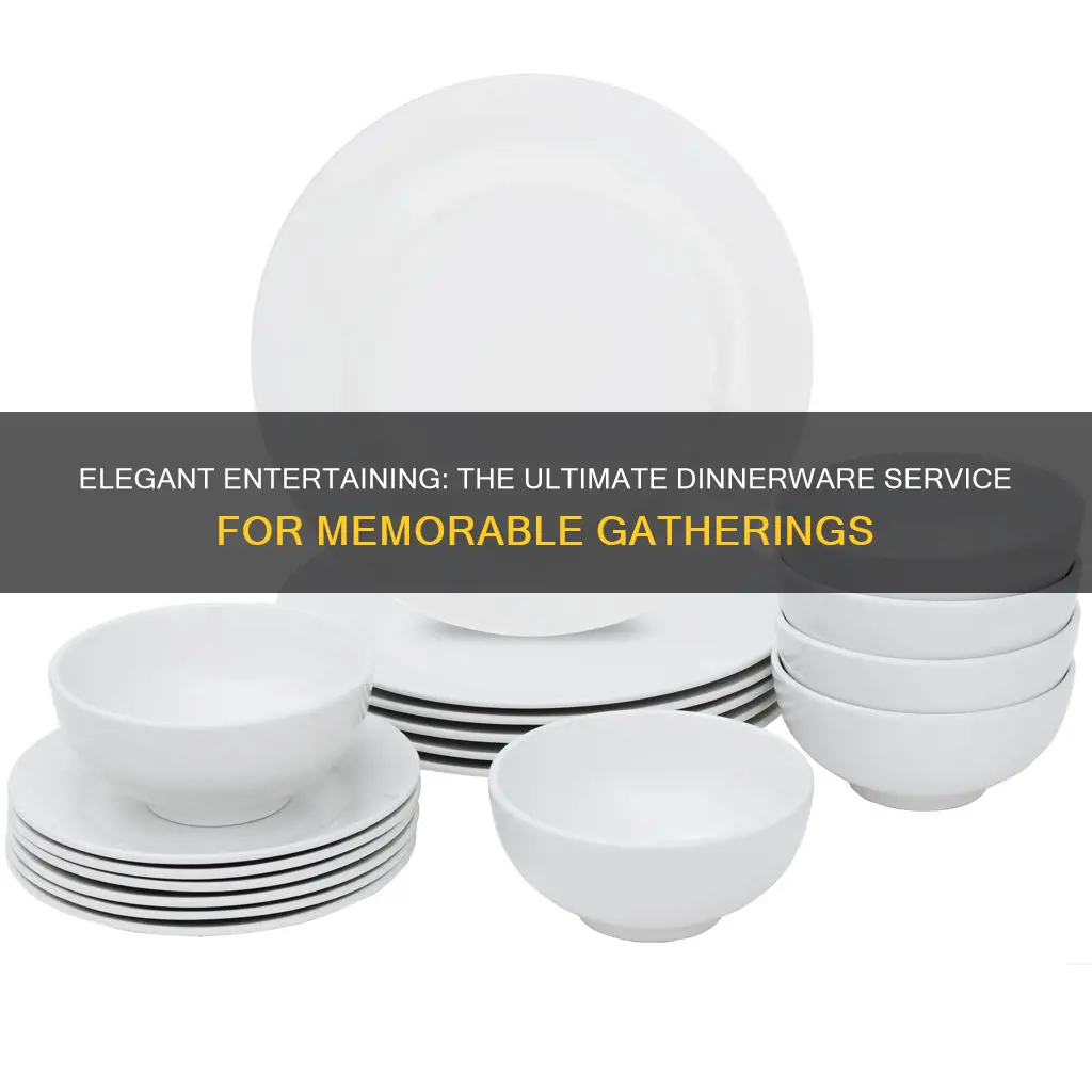 dinnerware service for 6