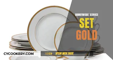 Golden Opulence: Elevating Dinnerware with Luxurious Gold Accents