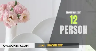 Elegant Entertaining: Choosing the Perfect 12-Person Dinnerware Set