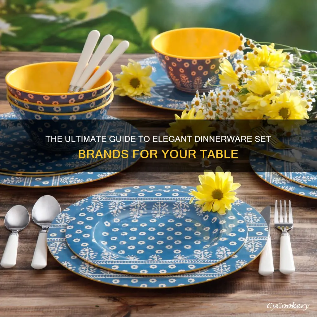 dinnerware set brands