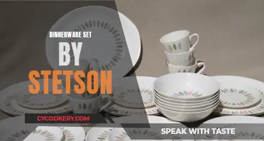 Stetson's Sophisticated Dinnerware Set: Elevating the Dining Experience