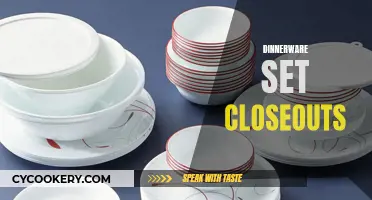 Dinnerware Set Steals: Navigating Closeouts for the Best Deals