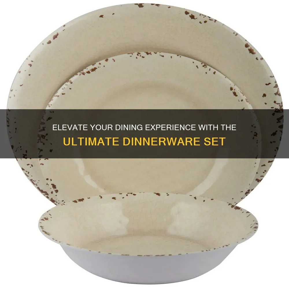 dinnerware set dinner plates salad pasta soup bowls