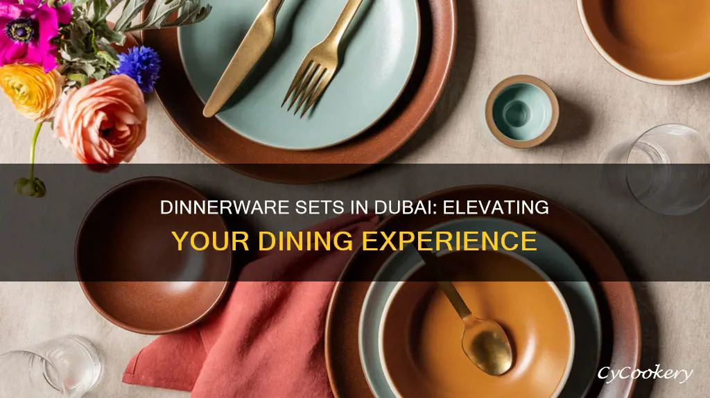 dinnerware set dubai