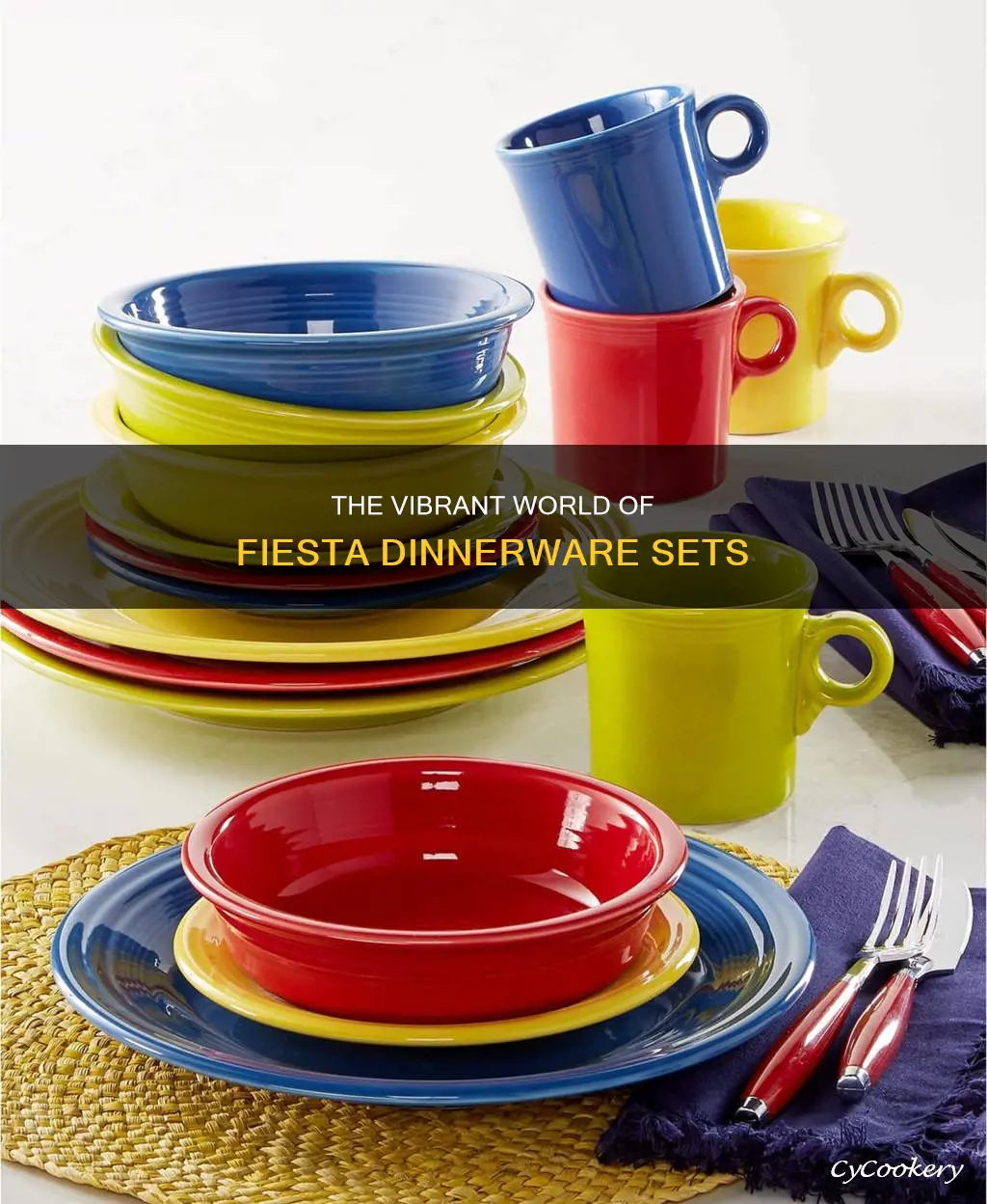 dinnerware set fiesta