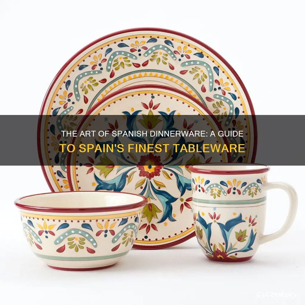 dinnerware set from spain