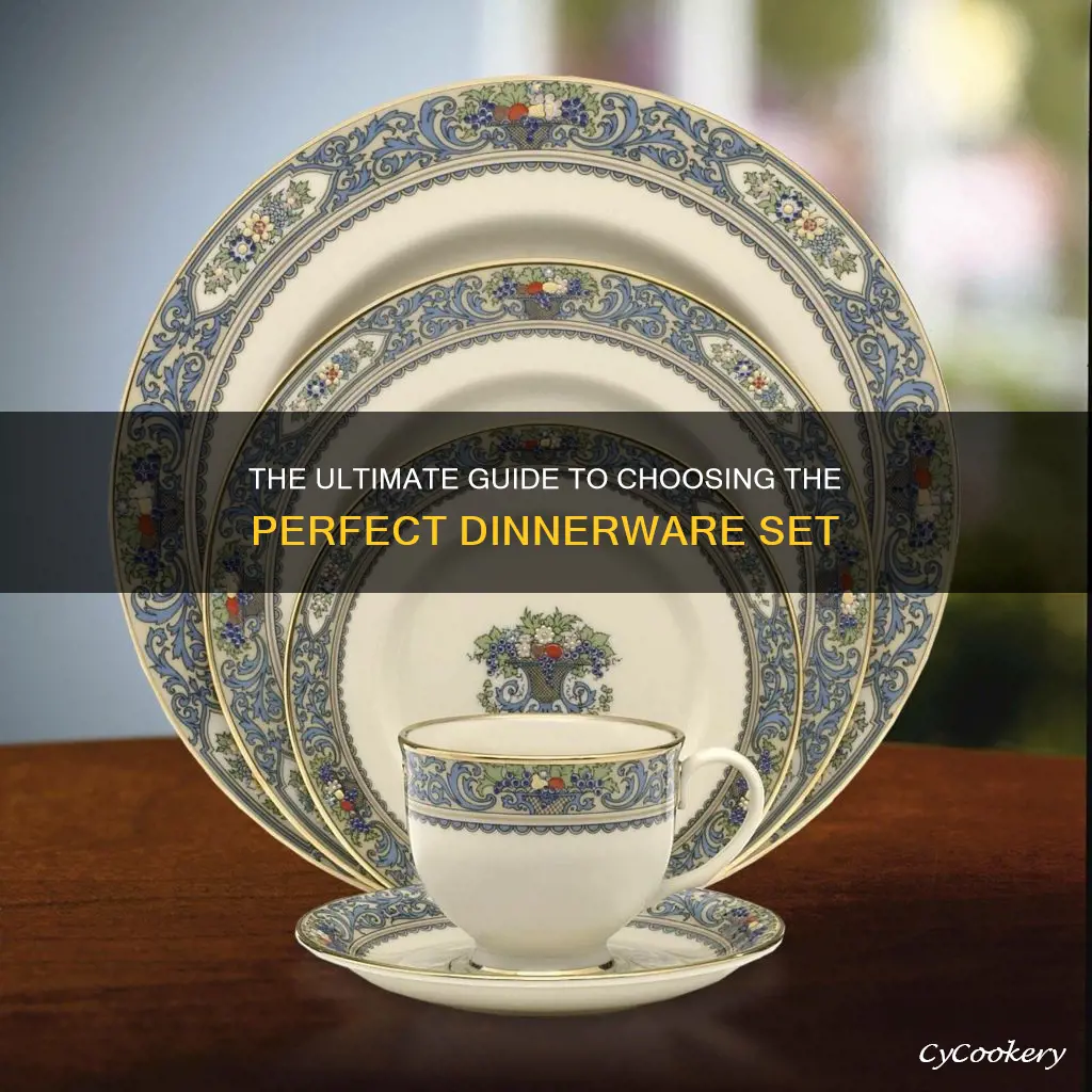 dinnerware set guide