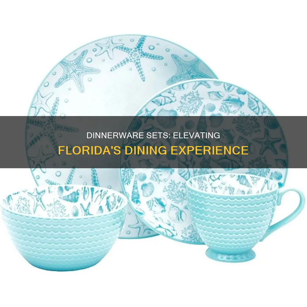 dinnerware set interest florida