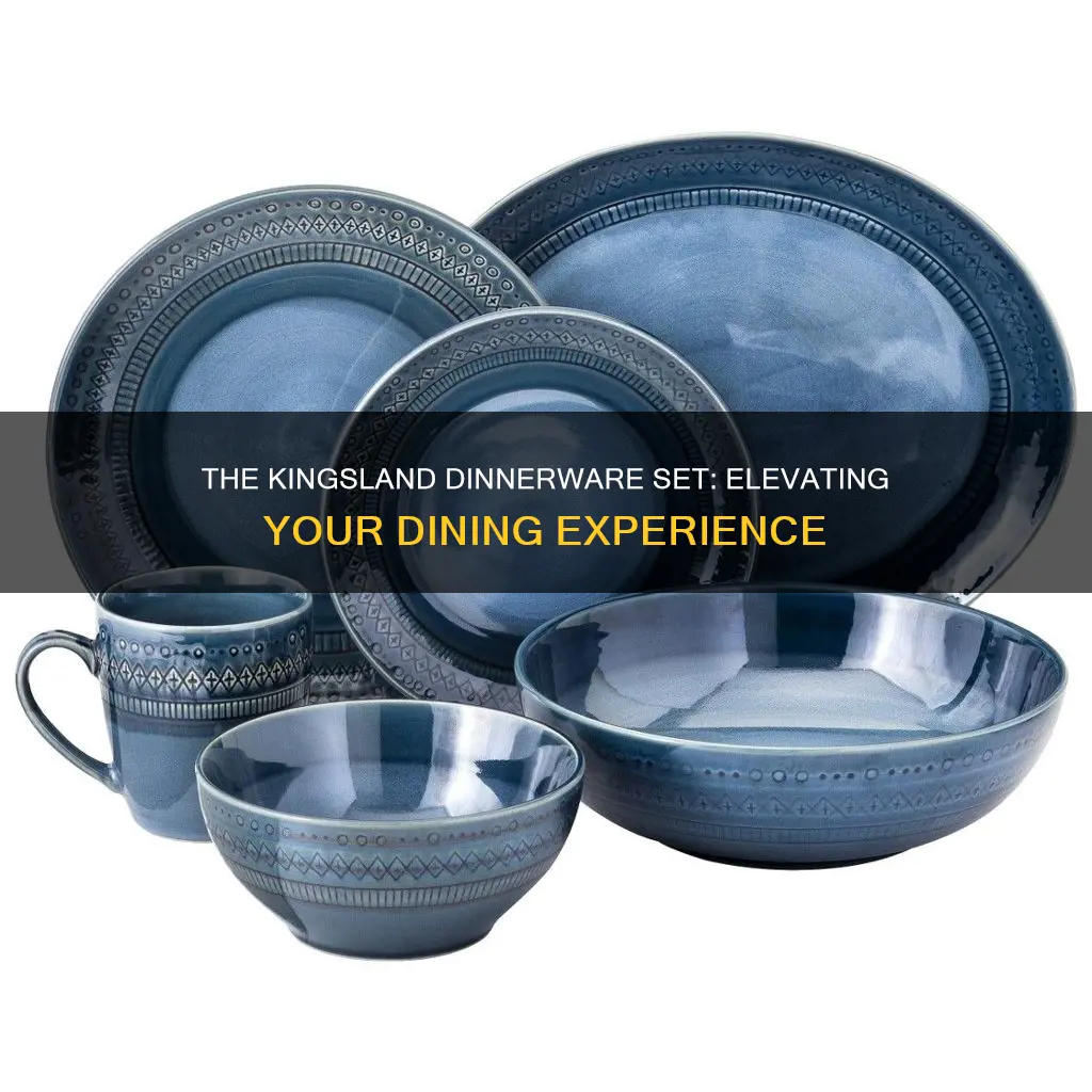 dinnerware set kingsland