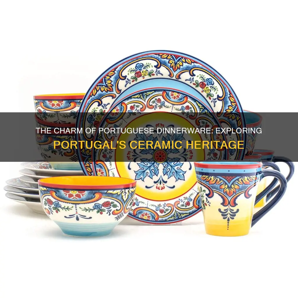 dinnerware set made in portugal