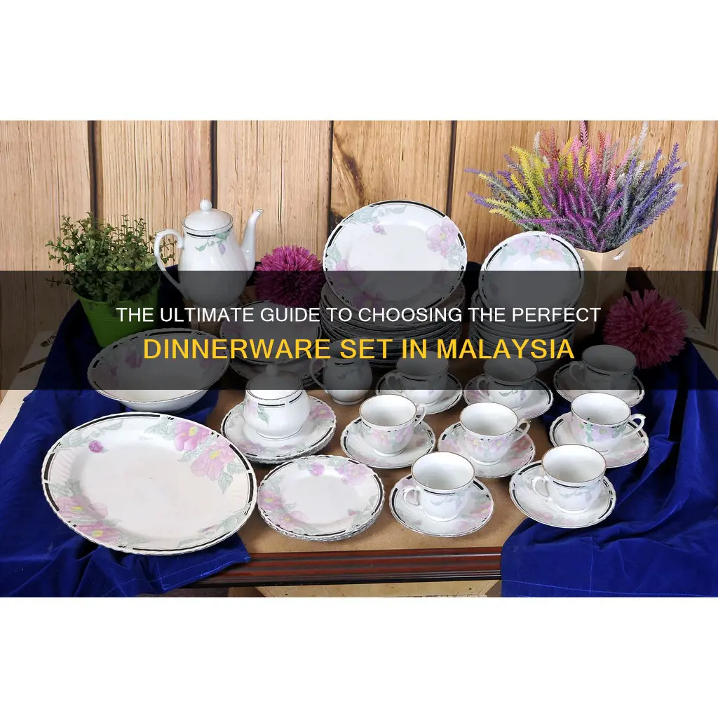 dinnerware set malaysia