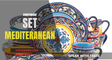 The Mediterranean Dinnerware Set: A Tabletop Journey