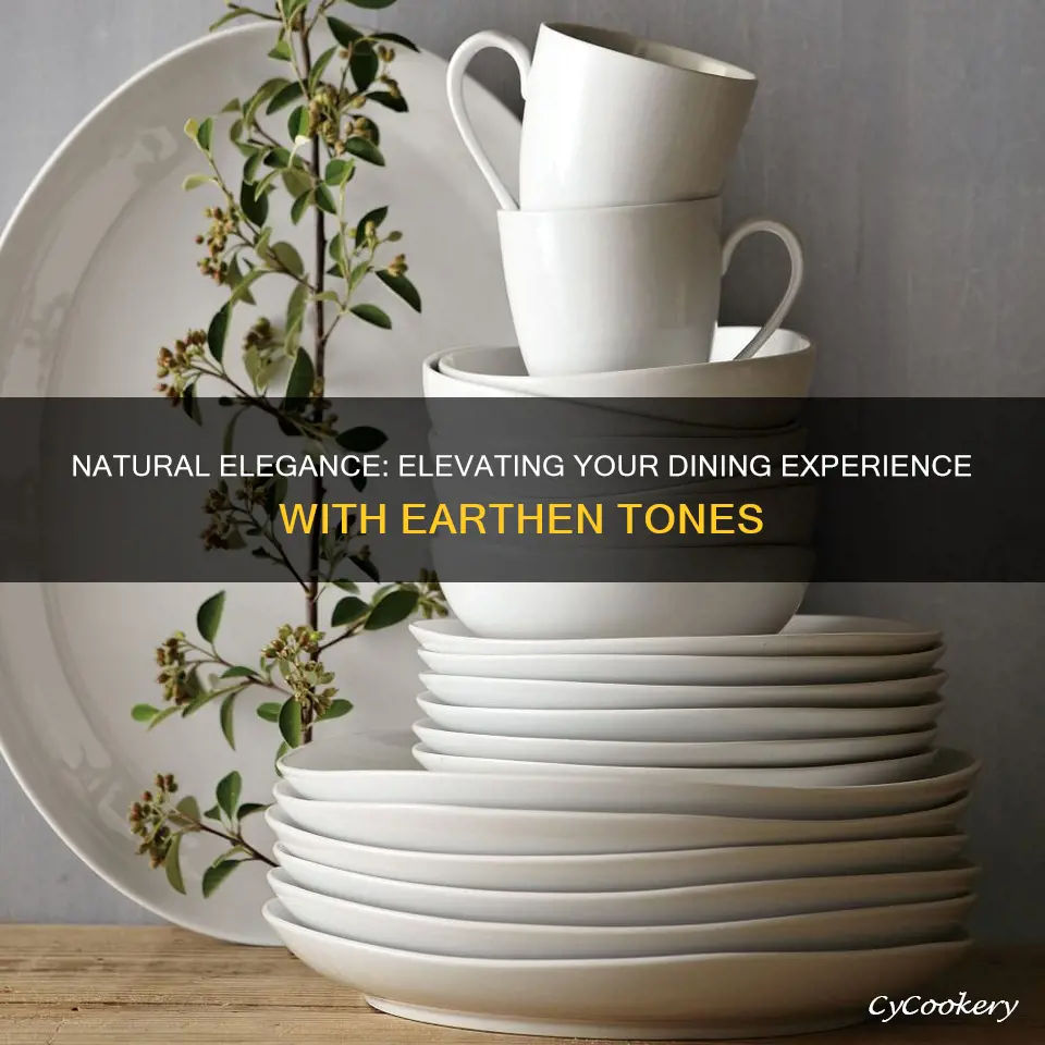 dinnerware set natural