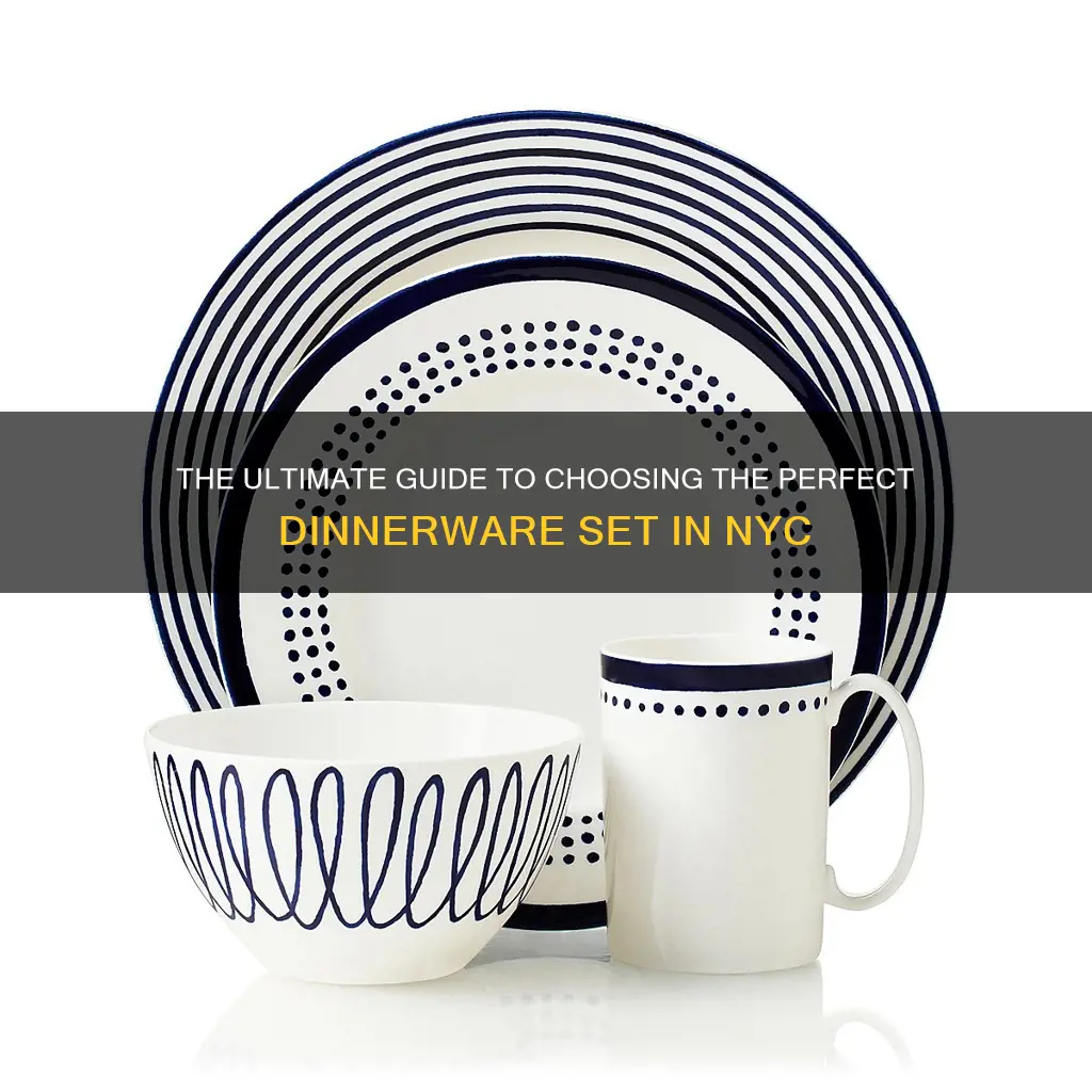 dinnerware set nyc