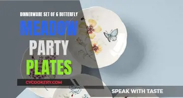 Butterfly Bliss: Elevate Your Dinner Table with the Butterfly Meadow Party Plates