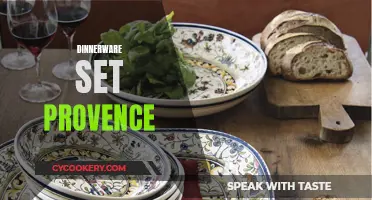 The Provence Dinnerware Set: A Tabletop Escape to Southern France